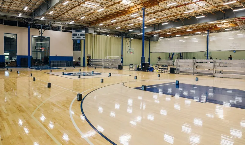 basketball court at bay club portland