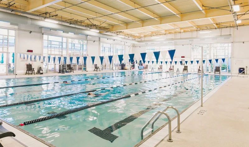 indoor swimming pool at bay club portland lake oswego