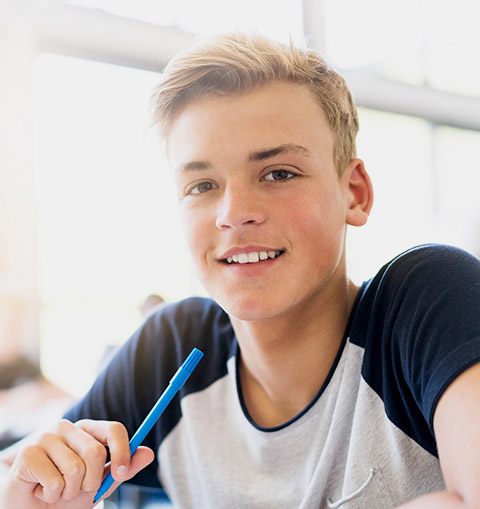 Boy with Pen