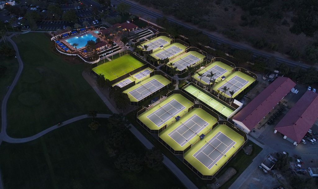 Tennis Center and Pool Tennis center and pool