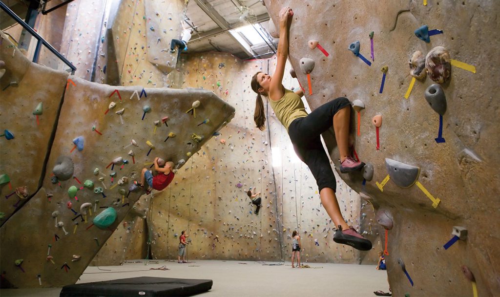 Ascent Climbing Wall at Bay Club Portland Ascent Climbing Wall at Bay Club Portland