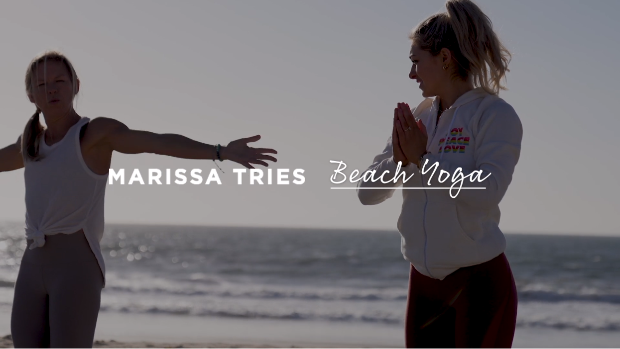 Beach Yoga