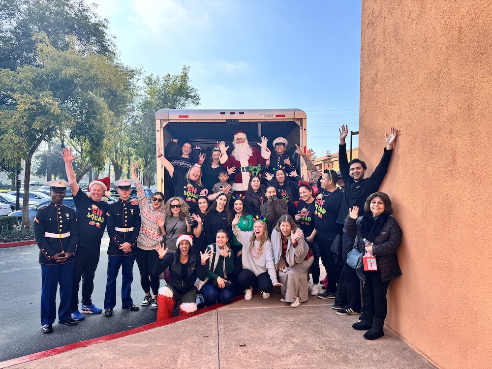 We collected 20,000 Toys for Toys for Tots!